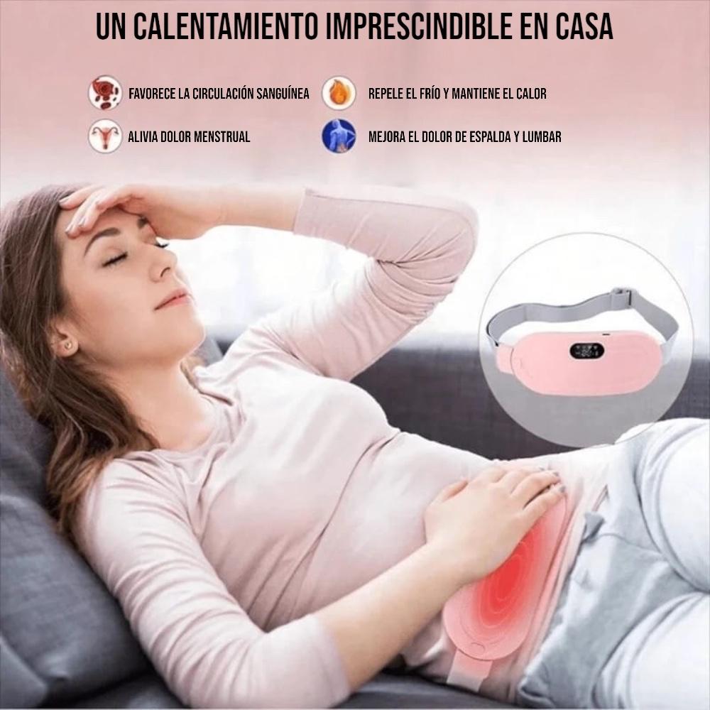 Cinturón Calentador Menstrual Masajeador