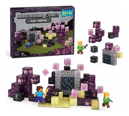 Bloques Magnéticos Minecraft 86 Piezas