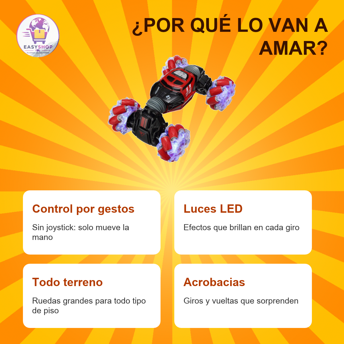 Auto Control Remoto Acrobacias