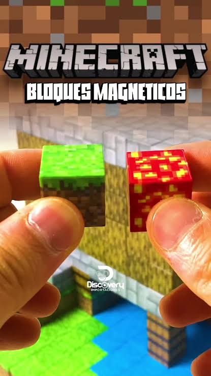 Bloques Magnéticos Minecraft 86 Piezas