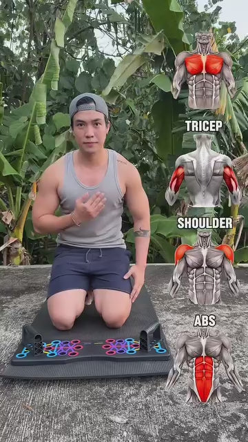 Tablero Flexiones Multifuncional Deporte